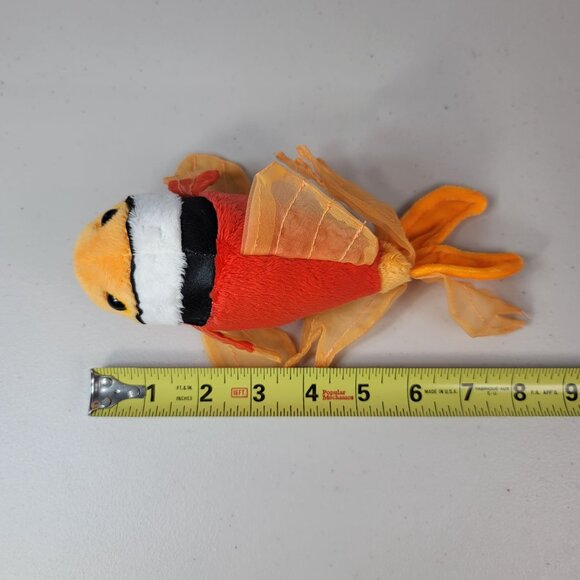 2/$15 Webkinz Lil'kinz Orange Tomato Clown Fish Plush Tail No Codes Ganz HS516 - Picture 10 of 10